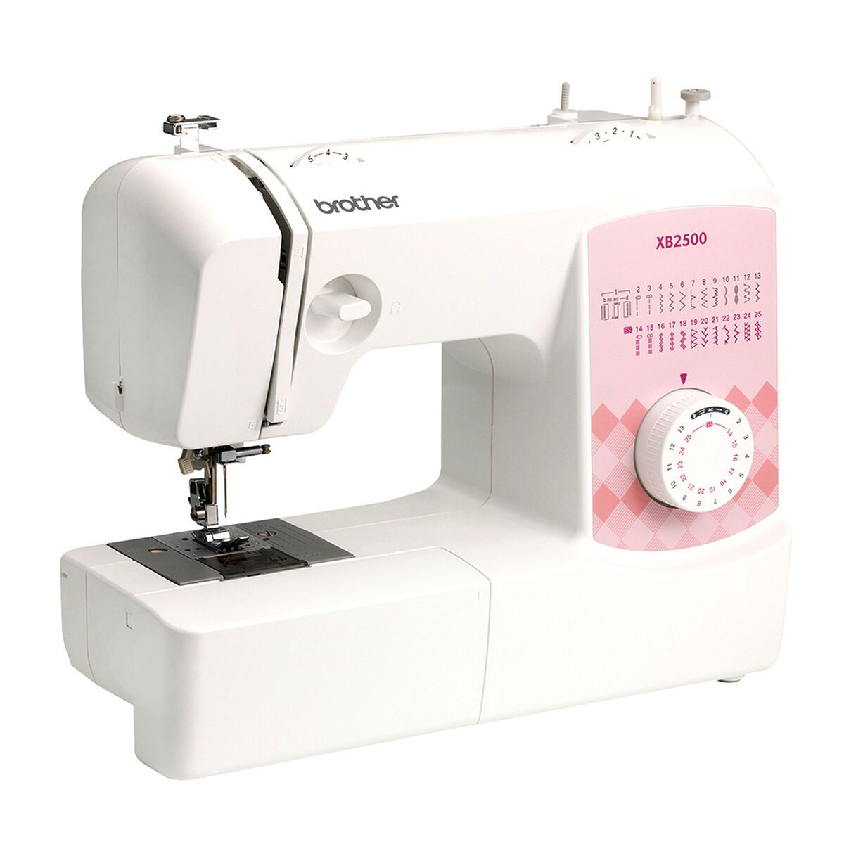 BROTHER - Máquina De Coser Mecánica XB2500 De 25 Puntadas