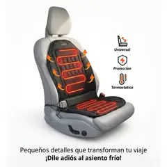 MOVI - Funda calienta Asiento para Auto calefactor 12v