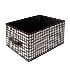 GENERICO - Caja Organizadora De Tela Para Ropa 40x28x20 Cm
