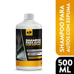 ADCLEAN - SHAMPOO AUTOMOTRIZ CON ESPUMA 500 ML