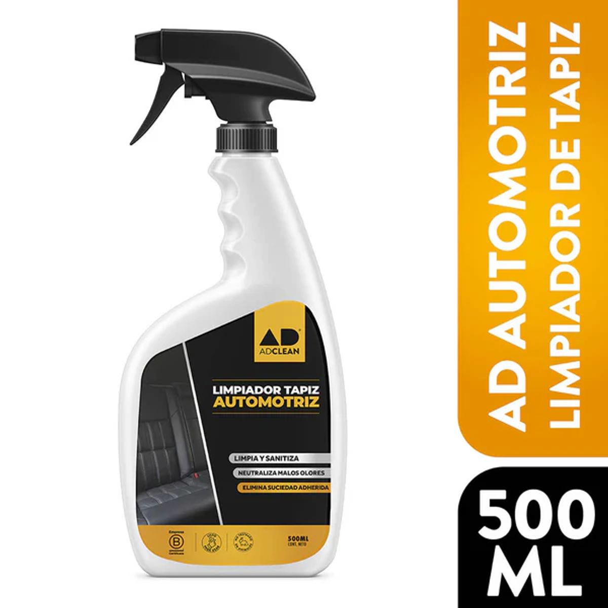 ADCLEAN - AD AUTOMOTRIZ LIMPIADOR DE TAPIZ 500 mL Gat