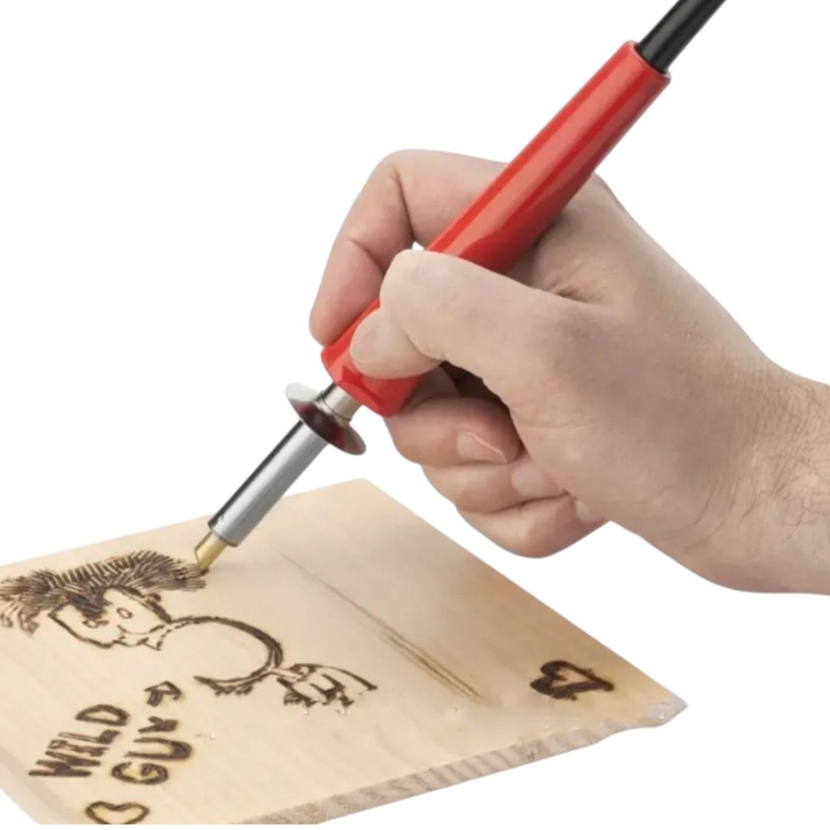 GENERICO - Pirograbador Cautín Para Madera y Talabartería