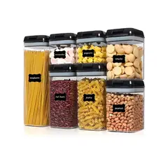 GENERICO - Contenedores De Alimentos Almacenamiento de comida 7pcs