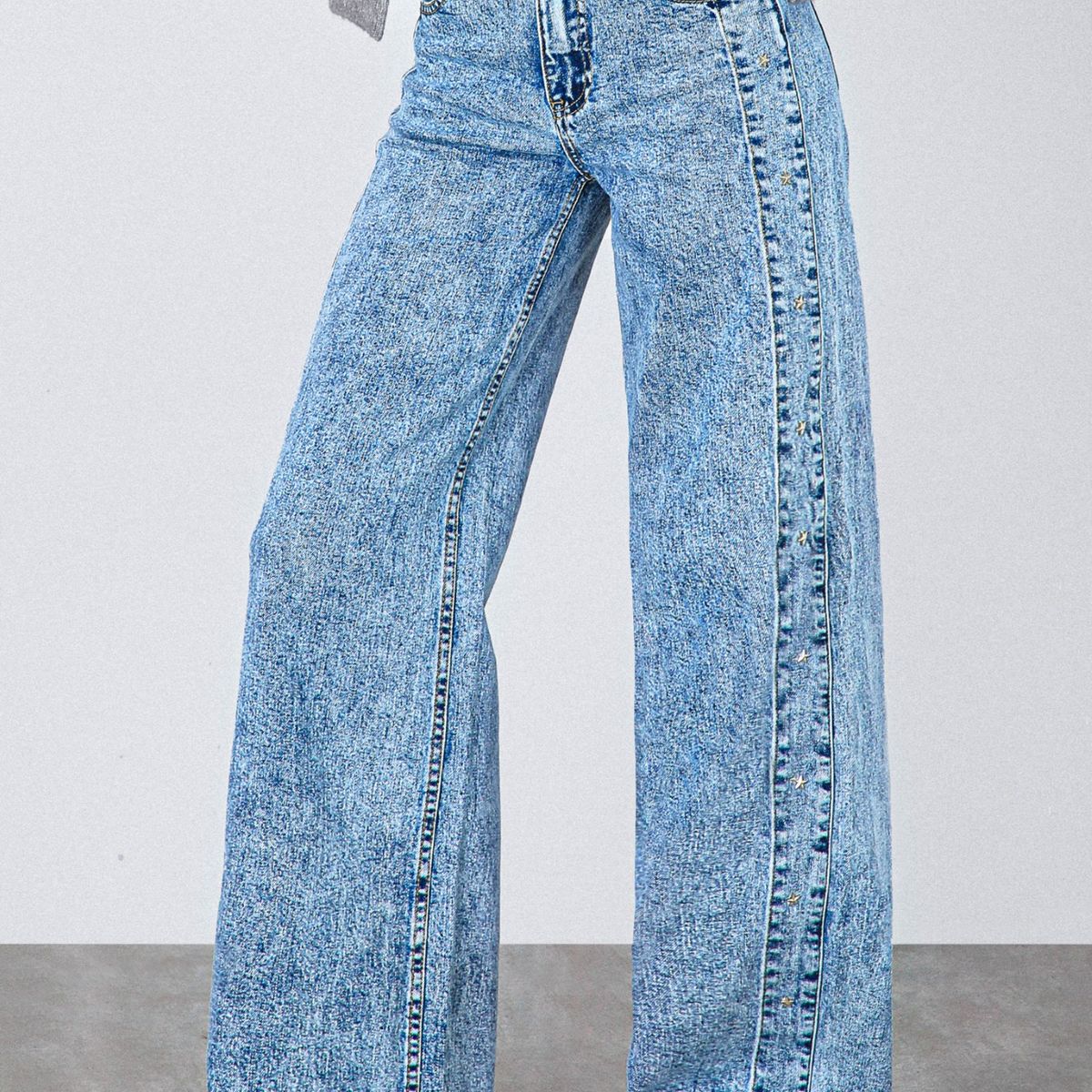 RAINDOOR - Pantalón Franja Estrella Blue Mujer Raindoor