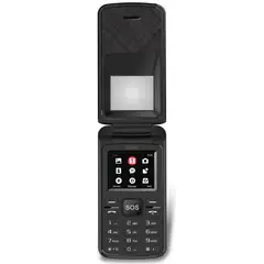 MICROLAB - Telefono Celular Adulto Mayor 4G Senior 1.7 Almeja Dual Sim