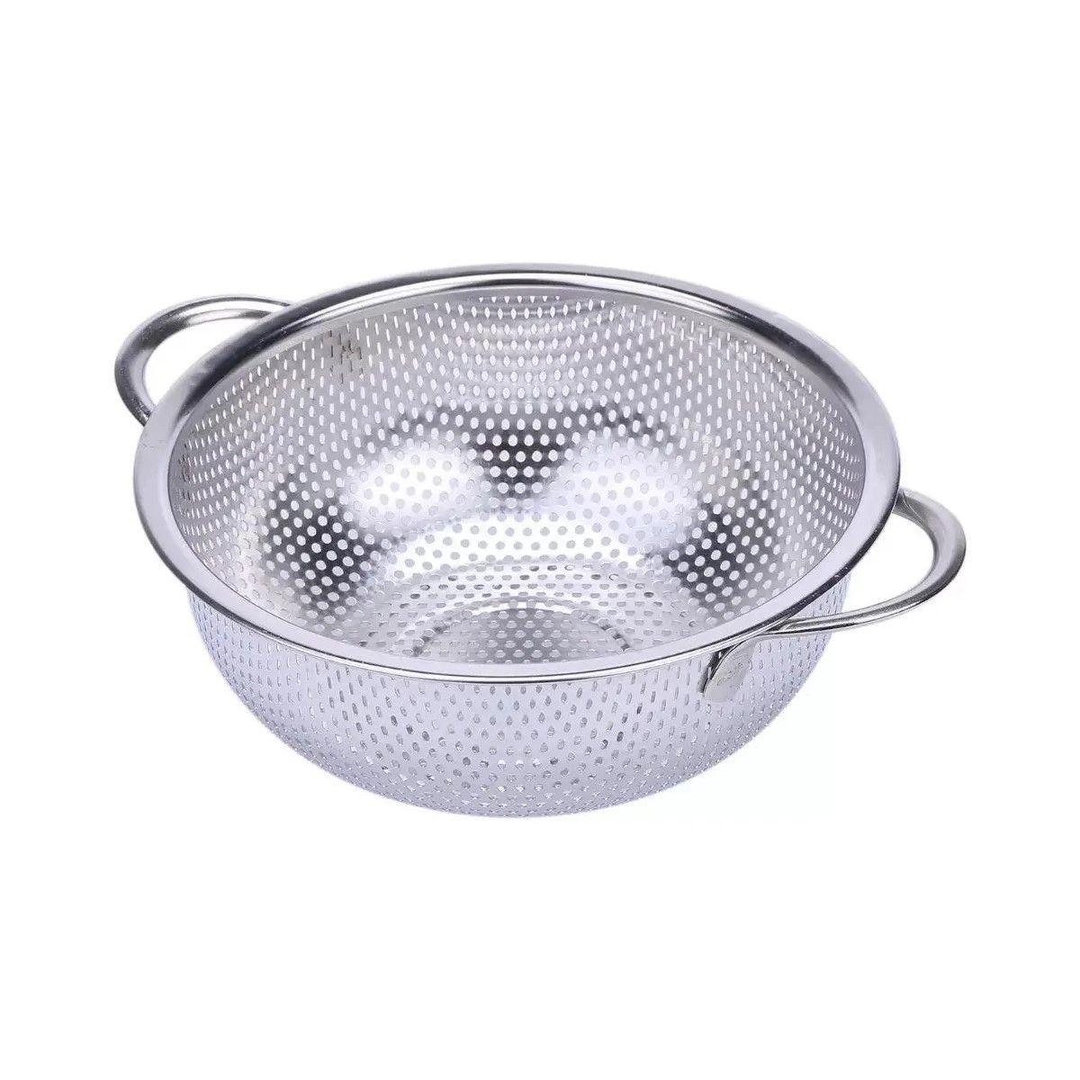 GENERICO - Colador Acero Inoxidable Nice Ideal 22.5 Cm Microperforado Antioxidante BELUG