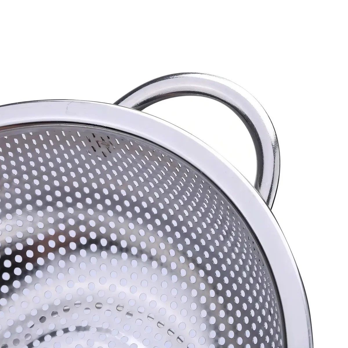 GENERICO - Colador Acero Inoxidable Nice Ideal 22.5 Cm Microperforado Antioxidante BELUG
