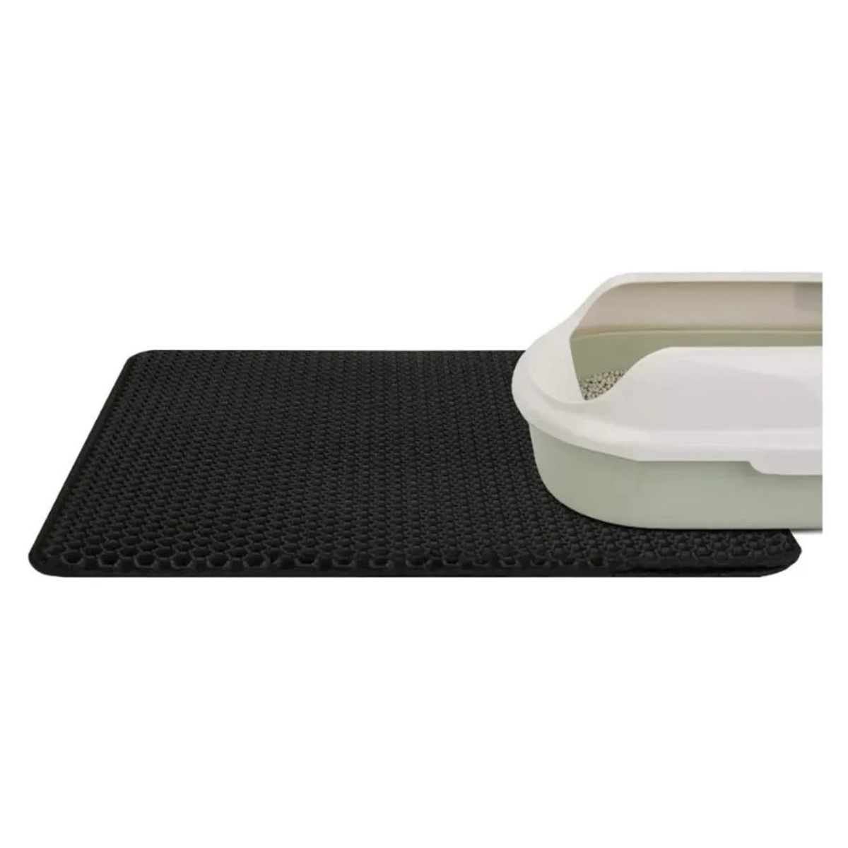 GENERICO - Alfombrilla de Arena Tapete para Gatos Atrapa Arena