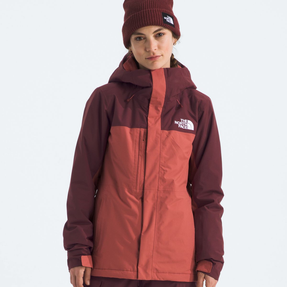 THE NORTH FACE - Chaqueta De Nieve Freedom Insulated Mujer Burdeo