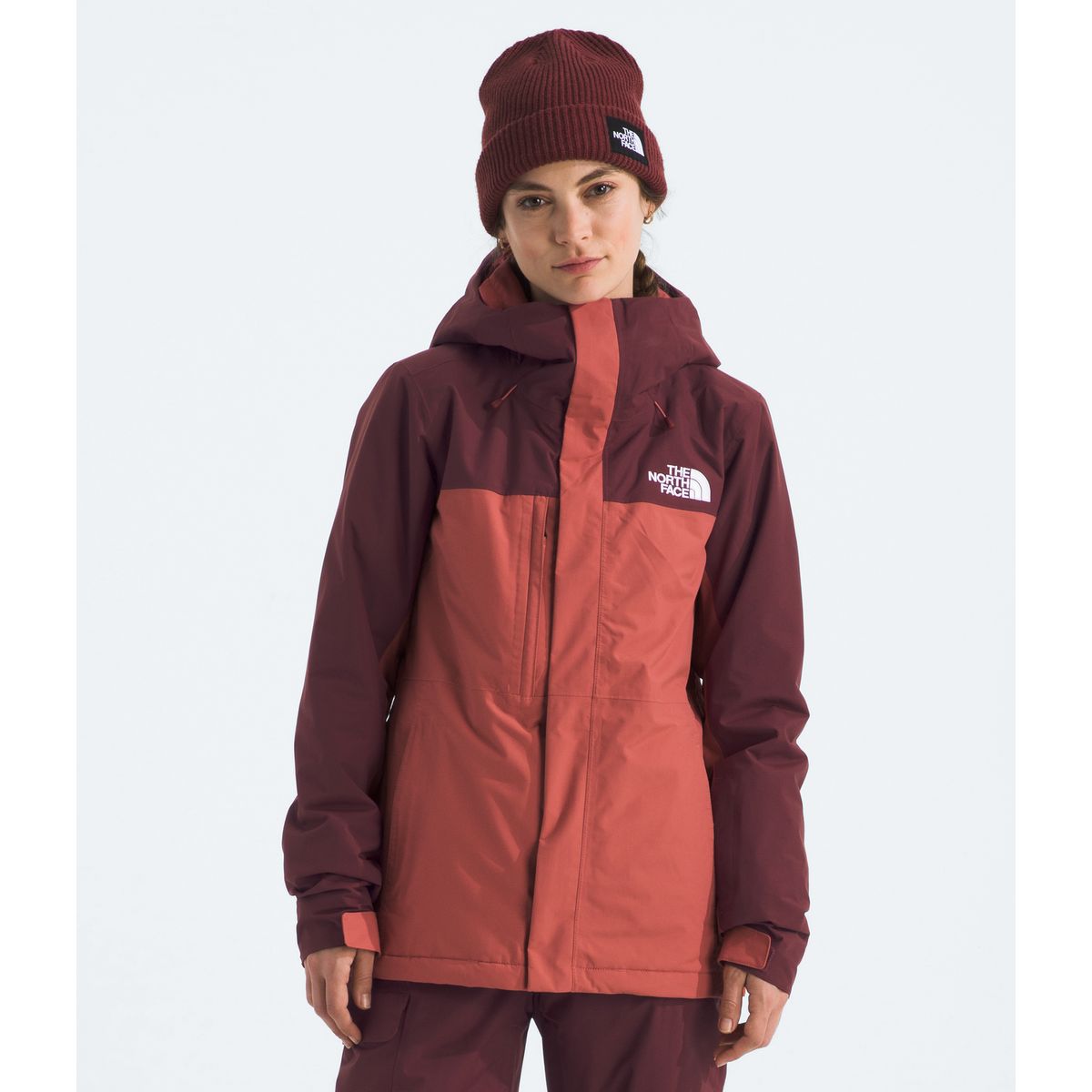 THE NORTH FACE - Chaqueta De Nieve Freedom Insulated Mujer Burdeo