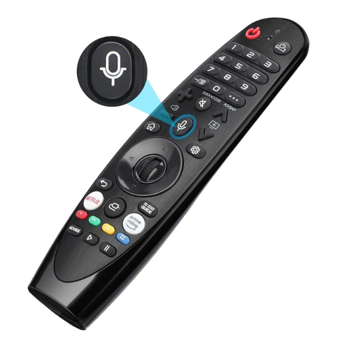 GENERICO - Control Para Smart Tv, Voz Nuevo + Con Puntero Magic