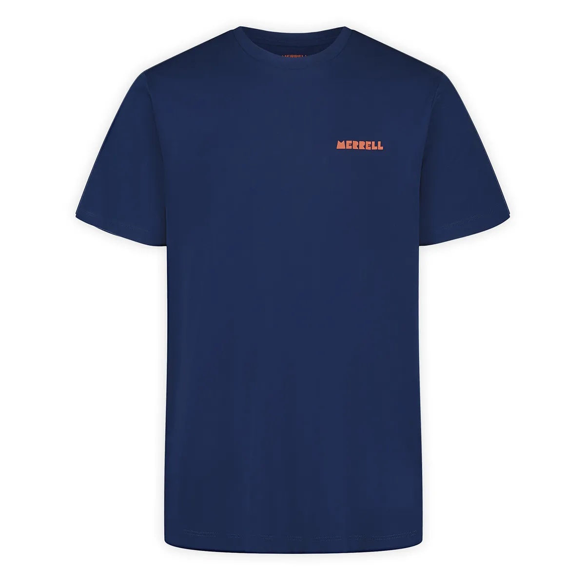 MERRELL - Polera Manga Corta Hombre Trails Azul MERRELL