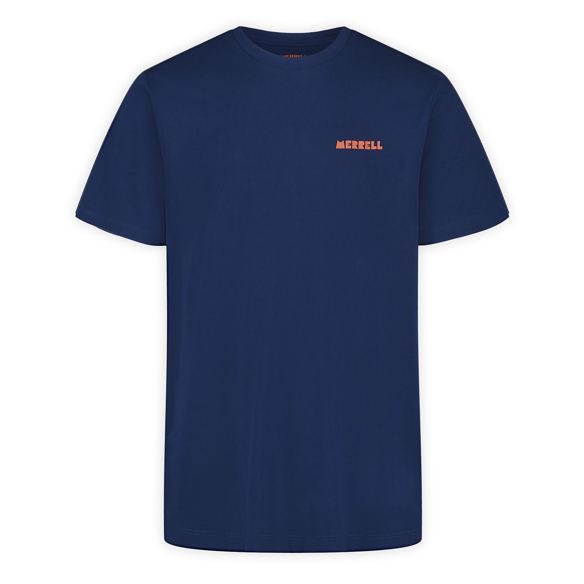 MERRELL - Polera Manga Corta Hombre Trails Azul MERRELL