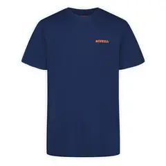 MERRELL - Polera Manga Corta Hombre Trails Azul