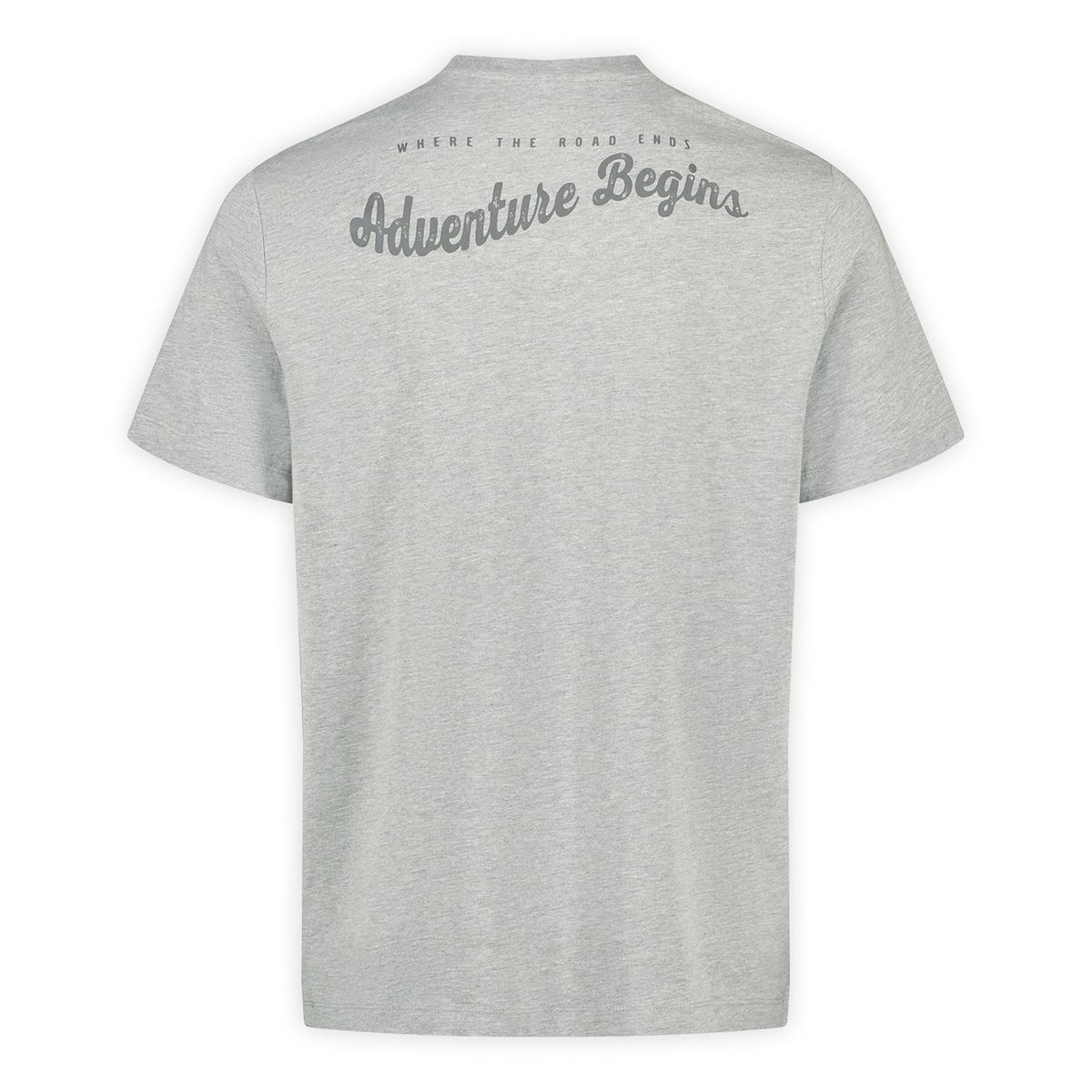 MERRELL - Polera MC Hombre Adventure Gris MERRELL