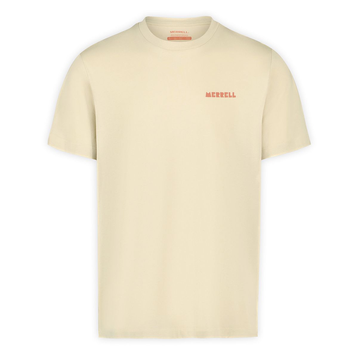 MERRELL - Polera Manga Corta Hombre Trail Beige MERRELL