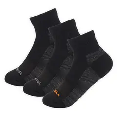 MERRELL - Calcetin Unisex Everyday Tri Negro