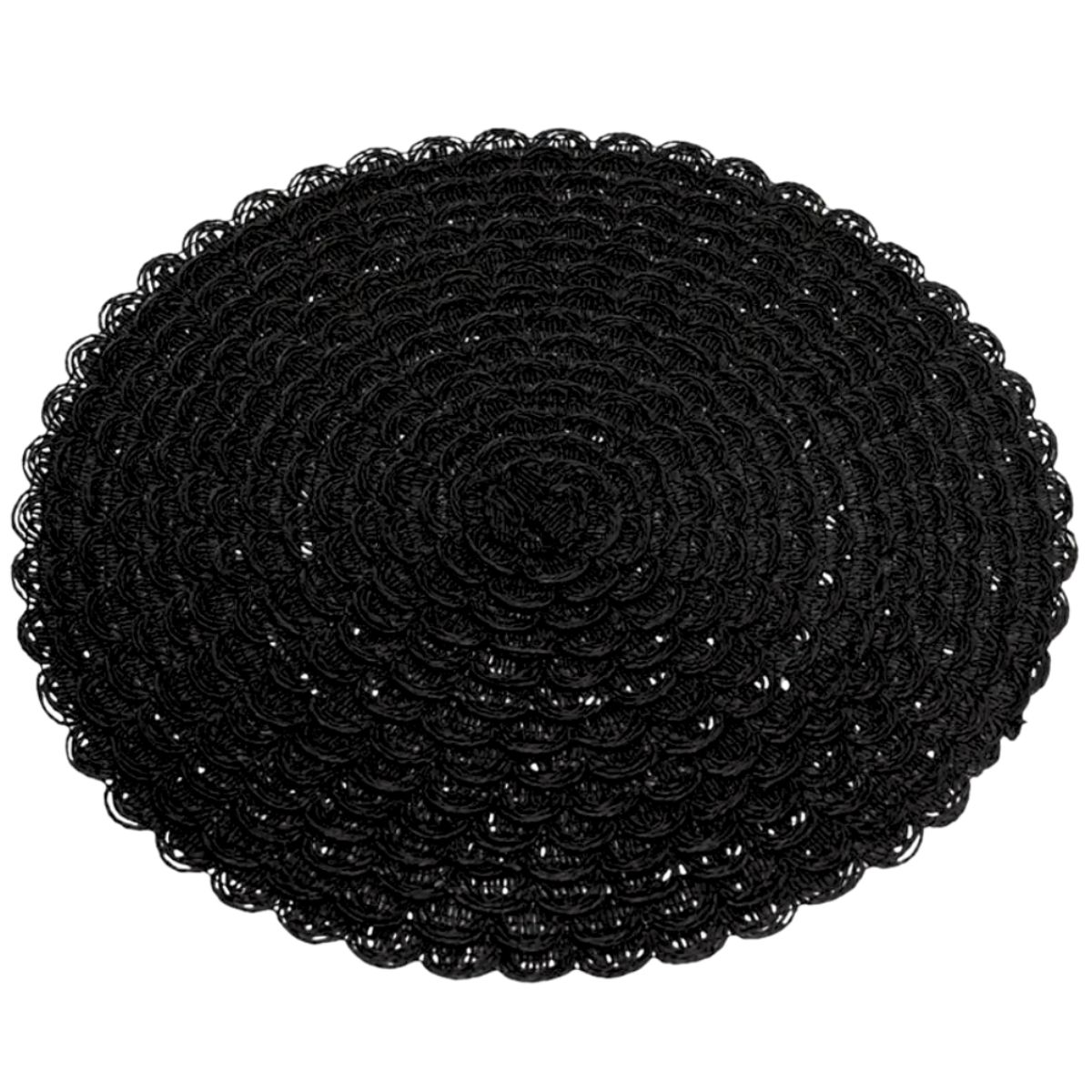 GENERICO - Individuales De Mesa Redondos Trenzados 38 Cm Set De 6