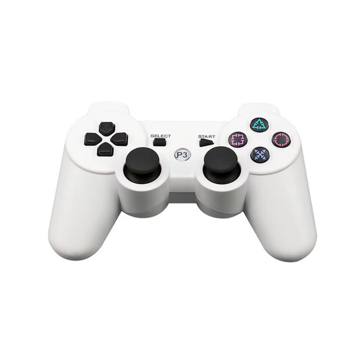 GENERICO - Control Joystick Inalámbrico De PS3 Bluetooth Blanco