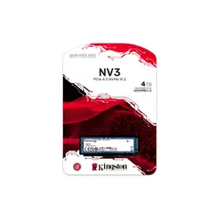KINGSTON - Unidad SSD 4TB NV3 PCI-e 4.0 NVMe M.2 SNV3S/4000G