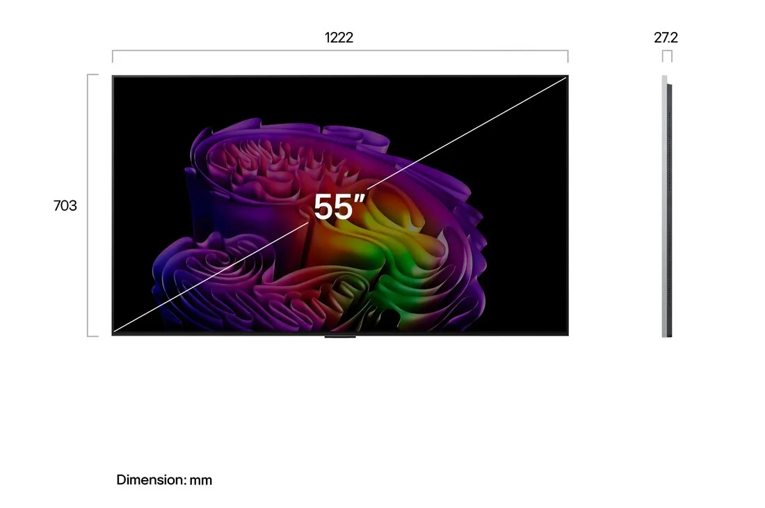 Smart TV 55 OLED evo AI G6 4K 2026