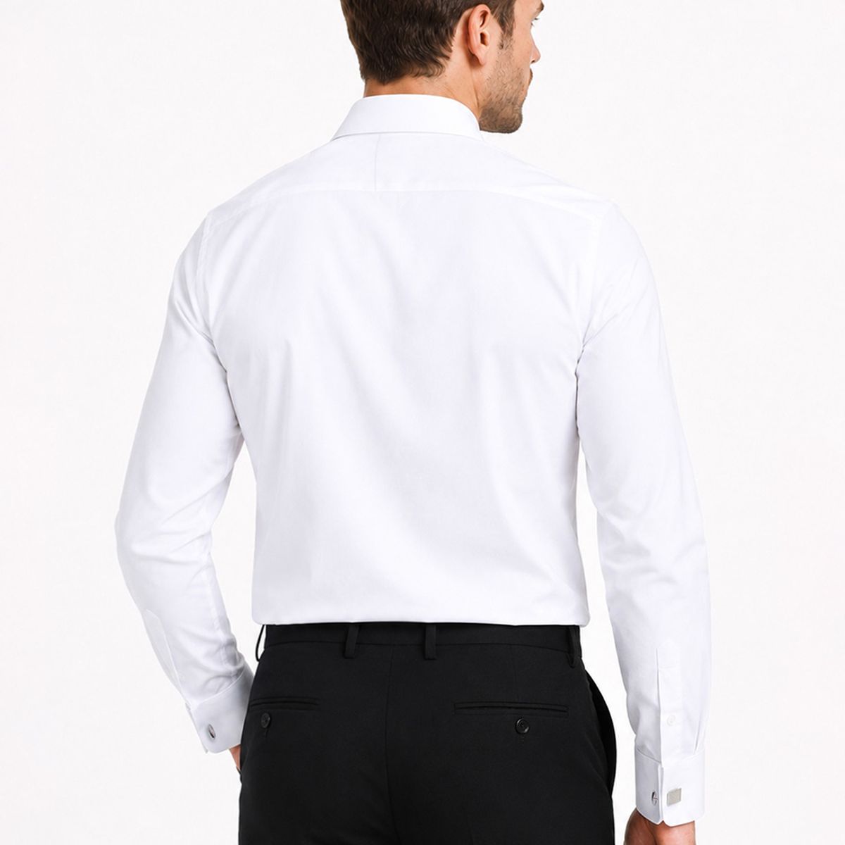 ARROW - Camisa Formal Puño Doble Tailored Fit Blanco Arrow ARROW
