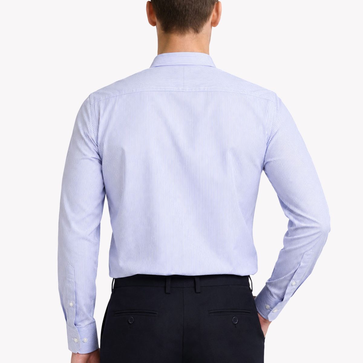 ARROW - Camisa Formal Rayas Non Iron Tailored Fit Azul Arrow ARROW