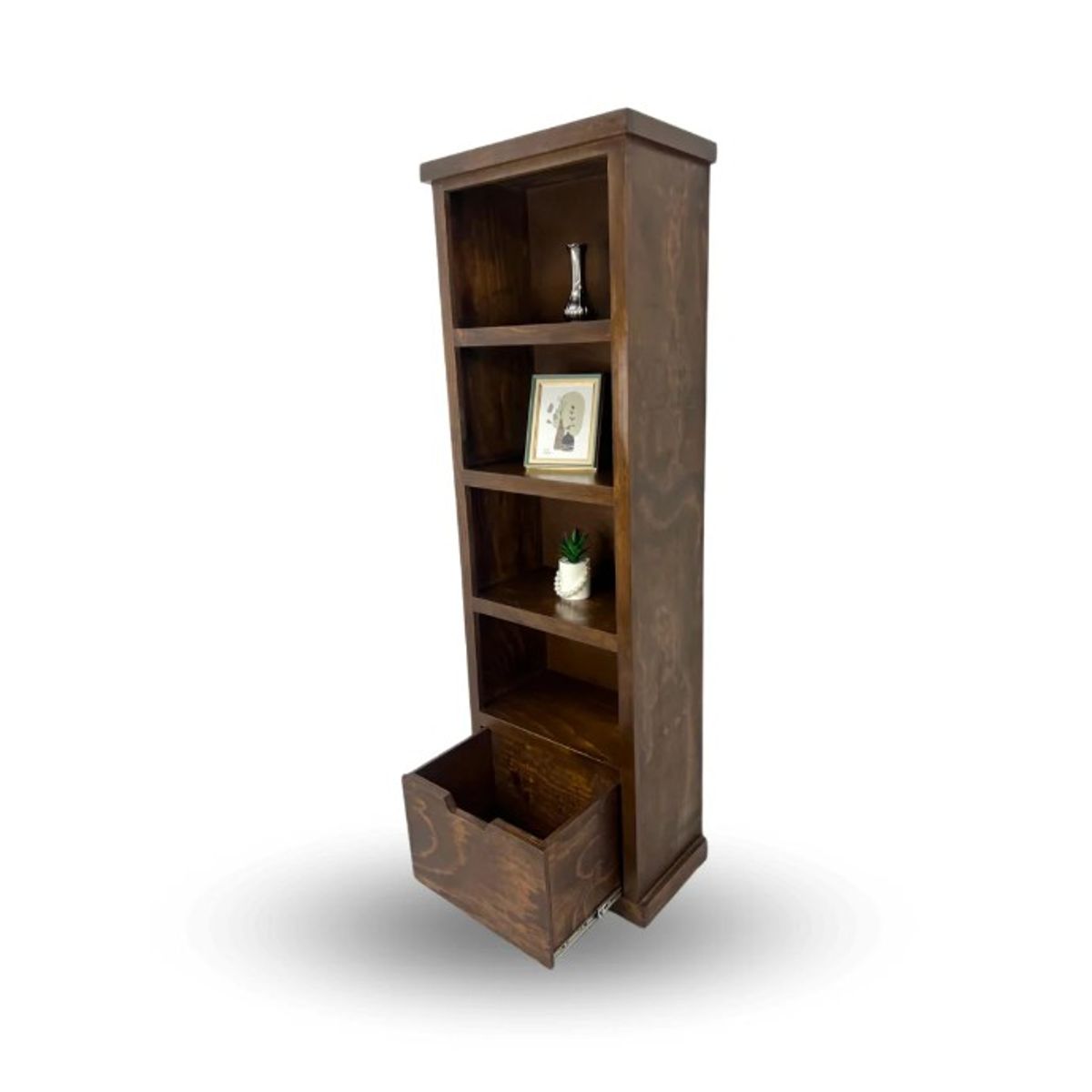 MGR MUEBLES - LIBRERO DE MADERA DE PINO