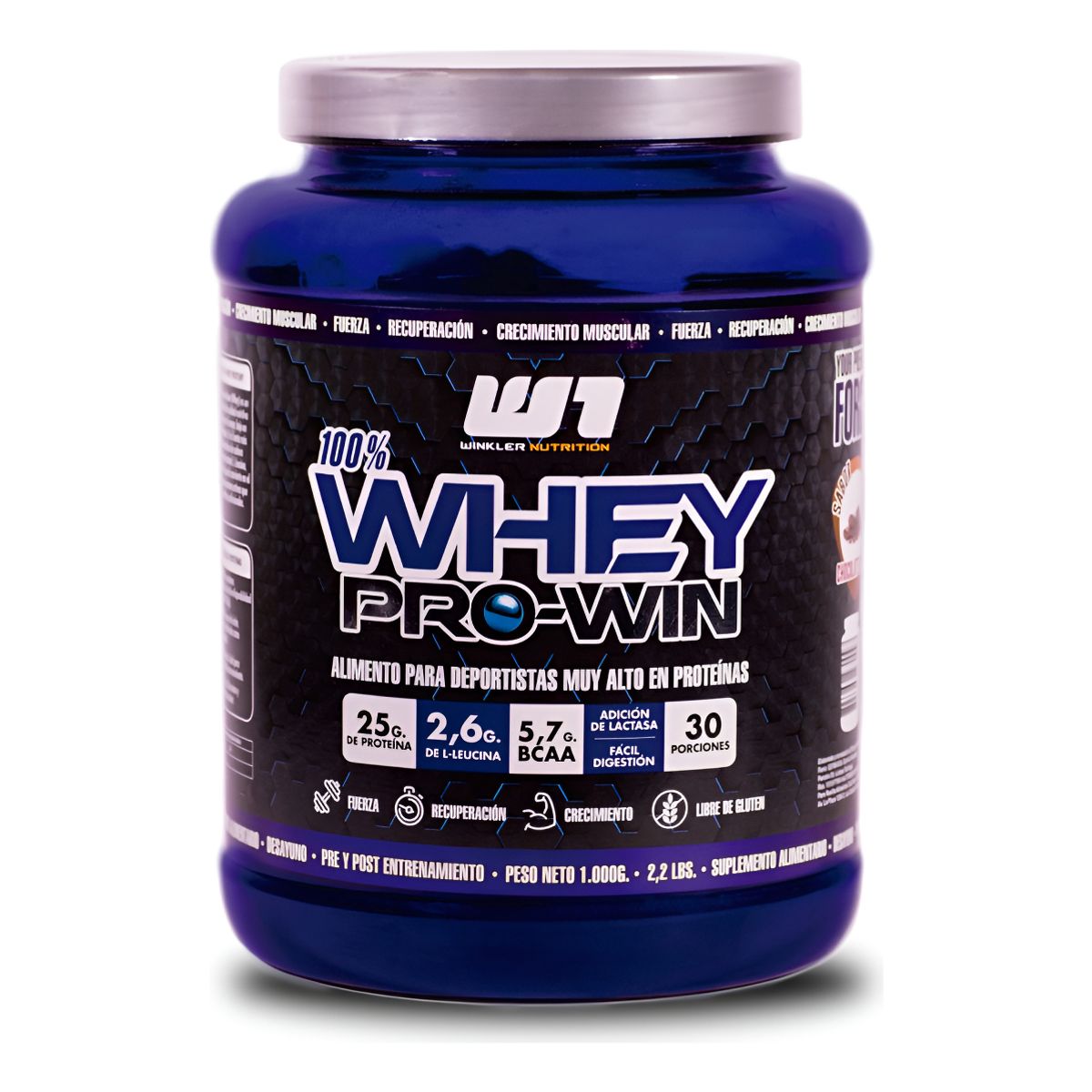 WINKLER NUTRITION - Proteina Whey Pro Win 1 Kg. Winkler Nutrition