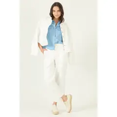PRIVILEGE - Pantalon Barrel Crudo Cod 2012255