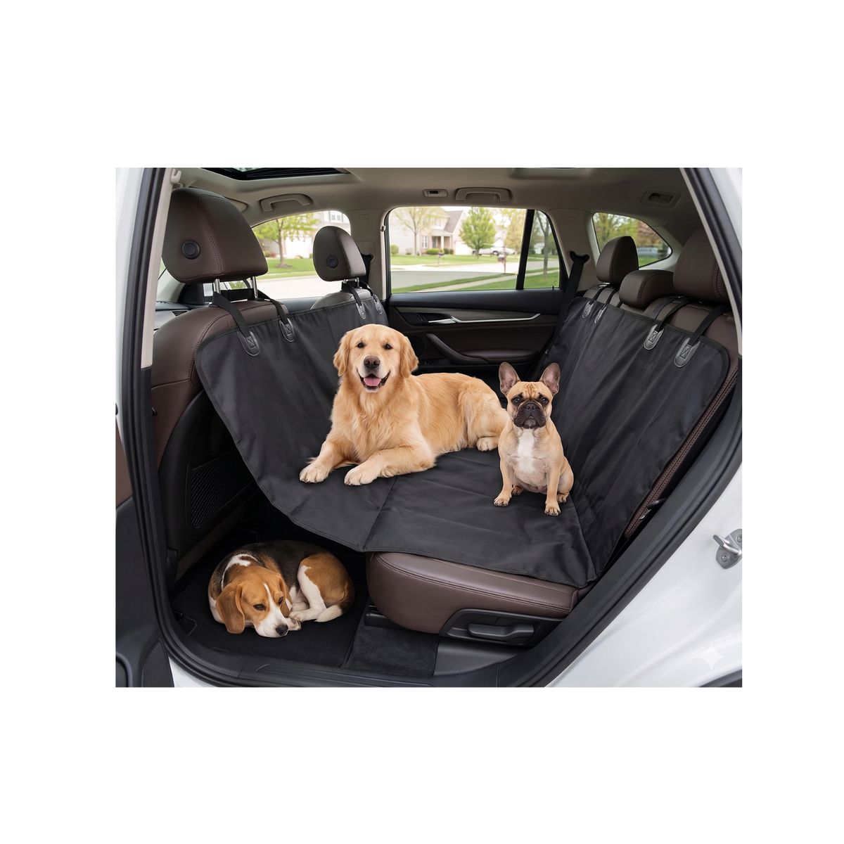 GENERICO - Protector Cobertor De Asiento Auto Perros Mascotas
