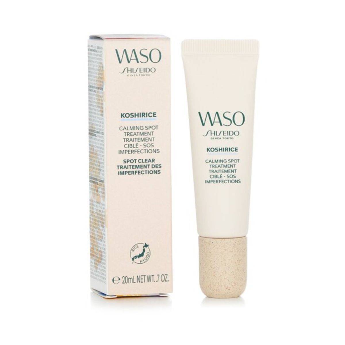 SHISEIDO - Tratamiento Calmante Waso Koshirice Spot Treatment - Shiseido