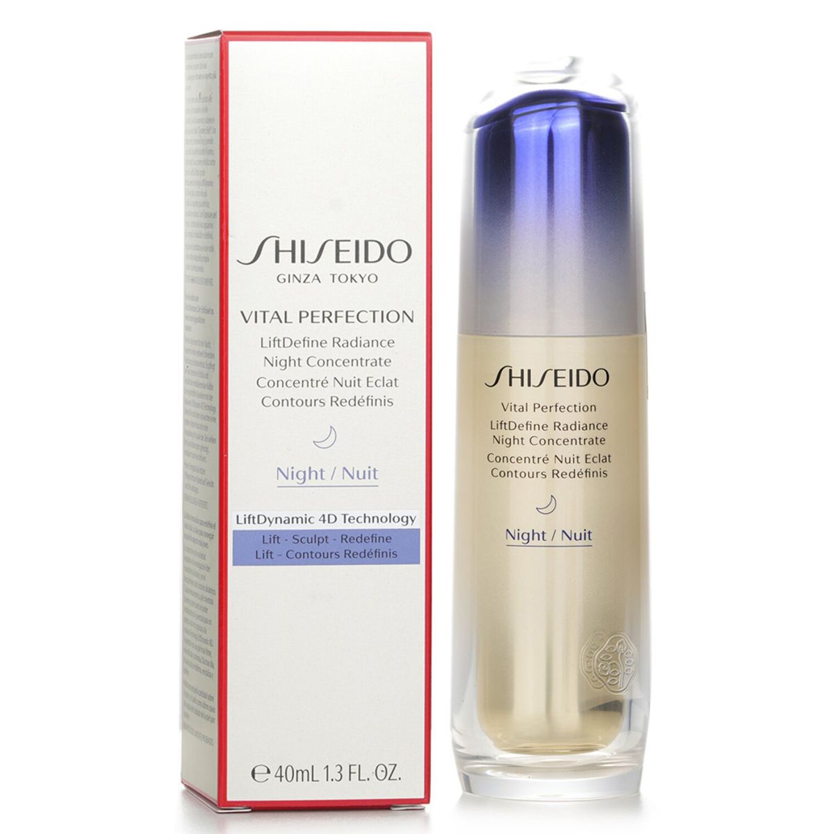 SHISEIDO - Concentrado Nocturno Vital Perfection LiftDefine Radiance - Shiseido