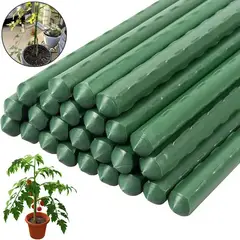 GENERICO - Kit 4 Tutores Plásticos 90 Cm Para Plantas Trepadoras