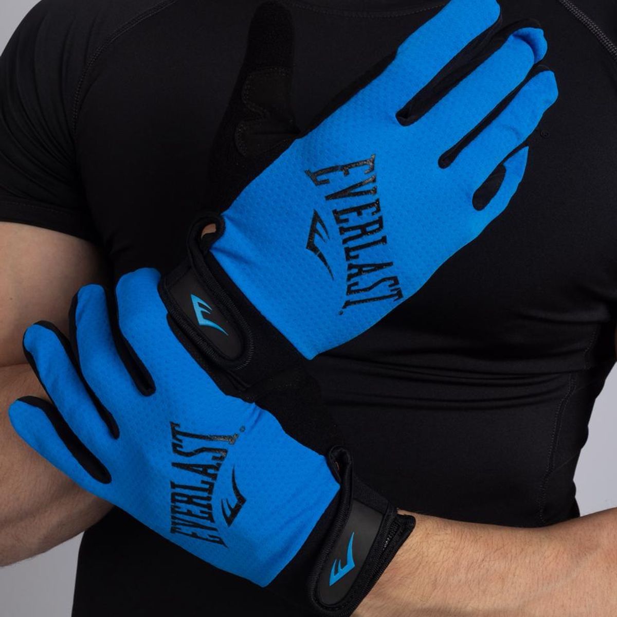 EVERLAST - Guante Crossfit NegroAzul Everlast