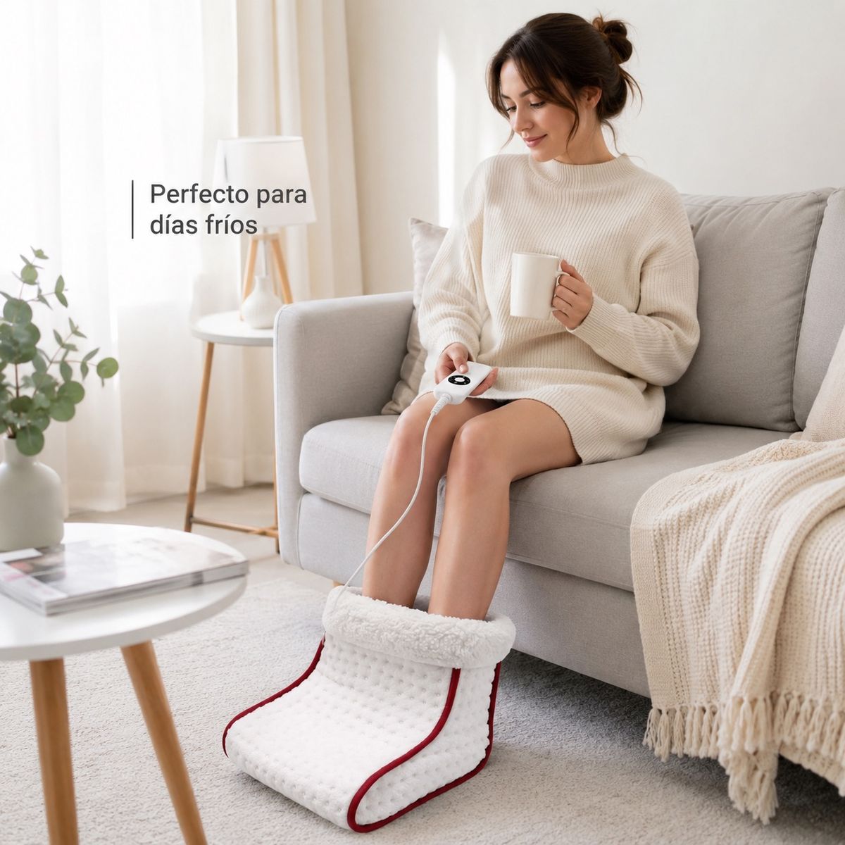 DOPA - Calienta Pies Eléctrico 40w Bota Calefactora Alta Calidad