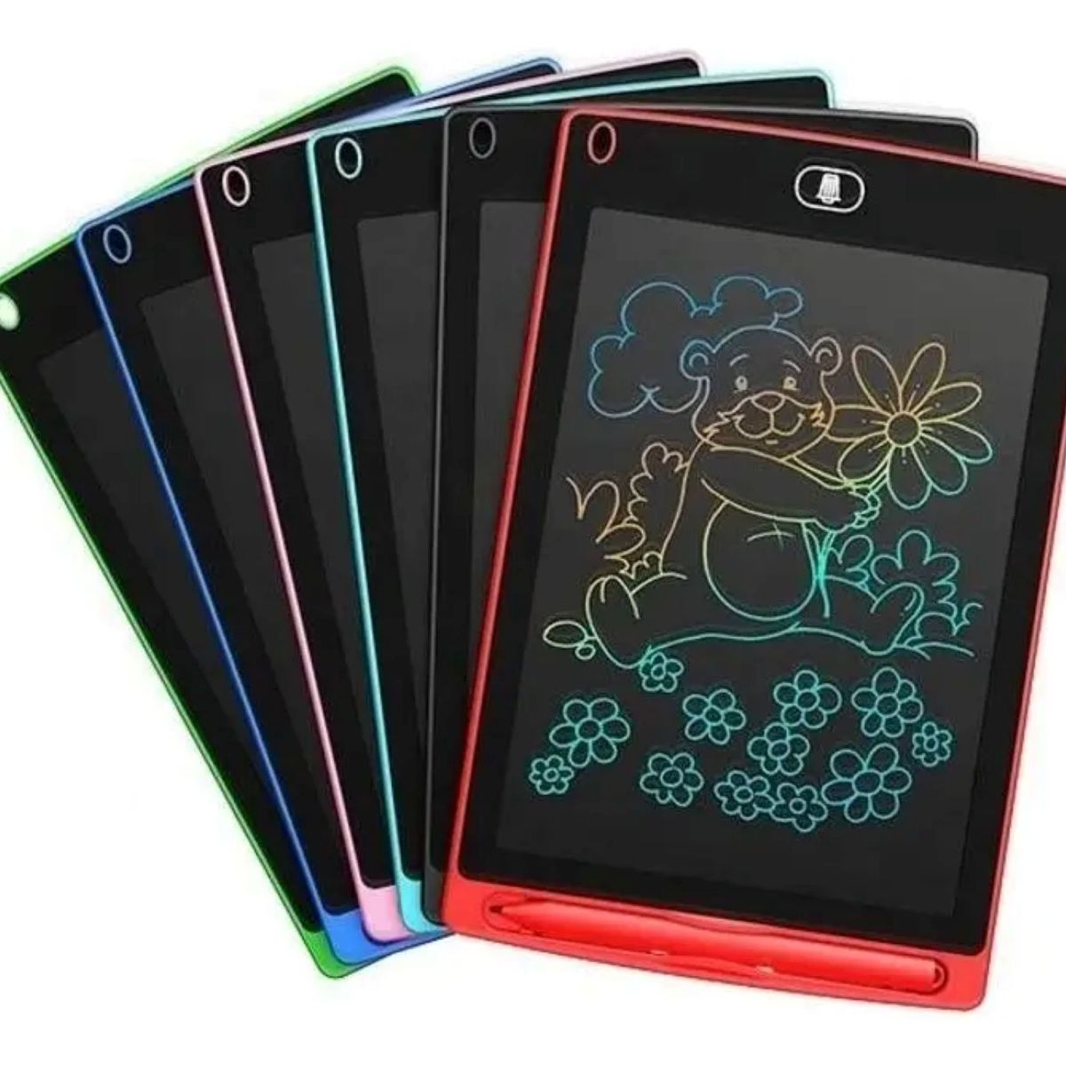 GENERICO - Pizarra Mágica Infantil Qatar Shop Lcd 8.5 Pulgadas Con Lápiz Colores