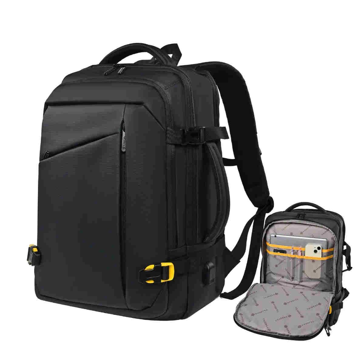 GENERICO - Mochila De Viaje Notebook  Impermeable 30lt Negro BELUG