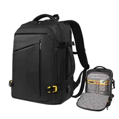 GENERICO - Mochila De Viaje Notebook Impermeable 30lt Negro BELUG