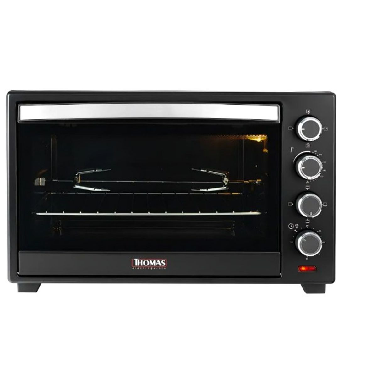 THOMAS - Horno Eléctrico TH-38N 38 Litros 1600W Negro