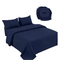 GENERICO - Set De Sabanas 1 Plaza + 1 Funda De Almohada