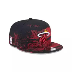 NEW ERA - Jockey Gorra 9Fifty Miami Heat NBA Tip Off Black