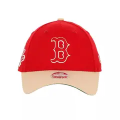 NEW ERA - Jockey Gorra Mujer 9FORTY Boston Red Sox Xmas Edition