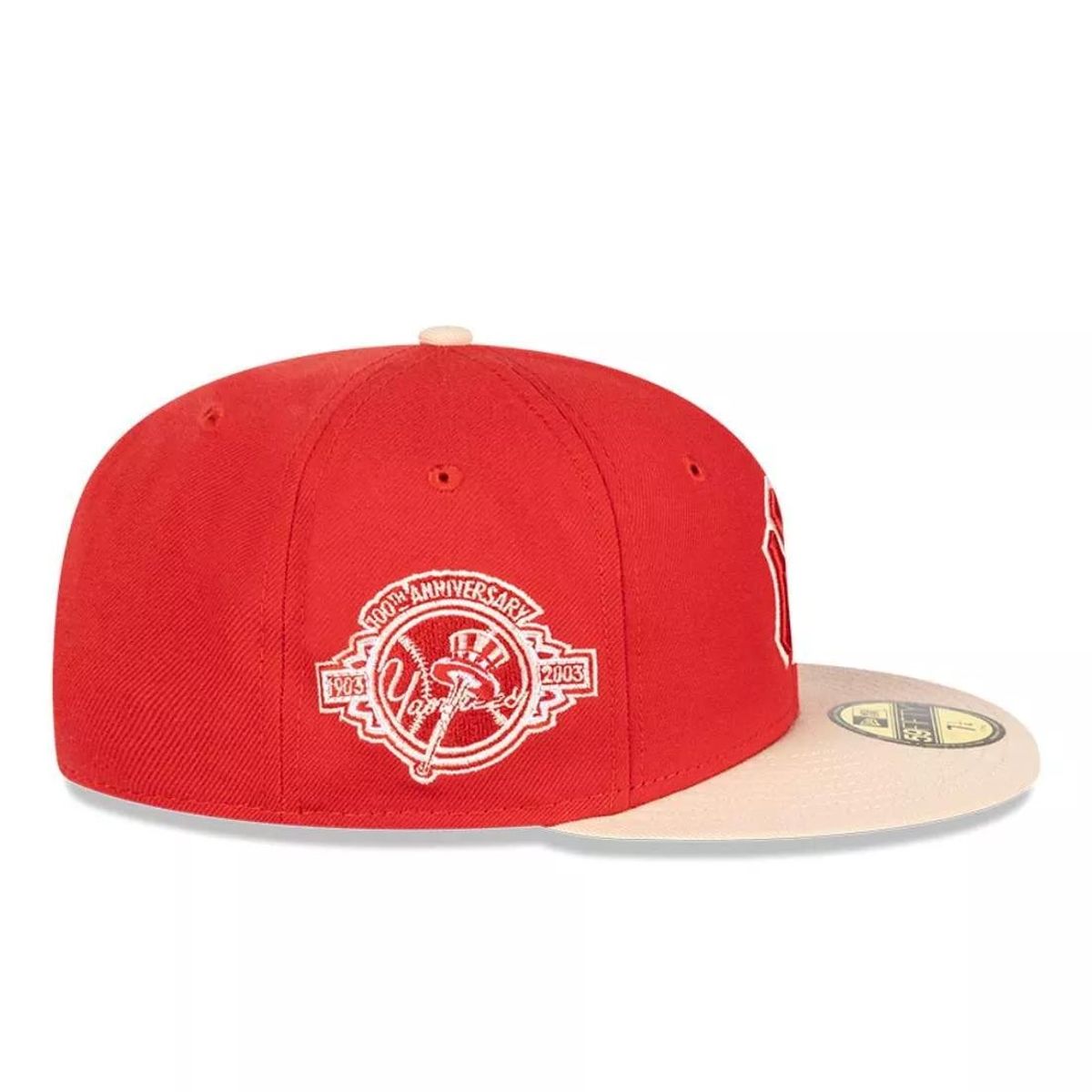 NEW ERA - Jockey Gorra New Era 59Fifty New York Yankees MLB Soul Xmas Red
