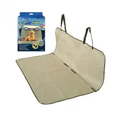 MOVI - FUNDA DOBLE CUBRE ASIENTO TRASERO DE AUTO PARA MASCOTAS
