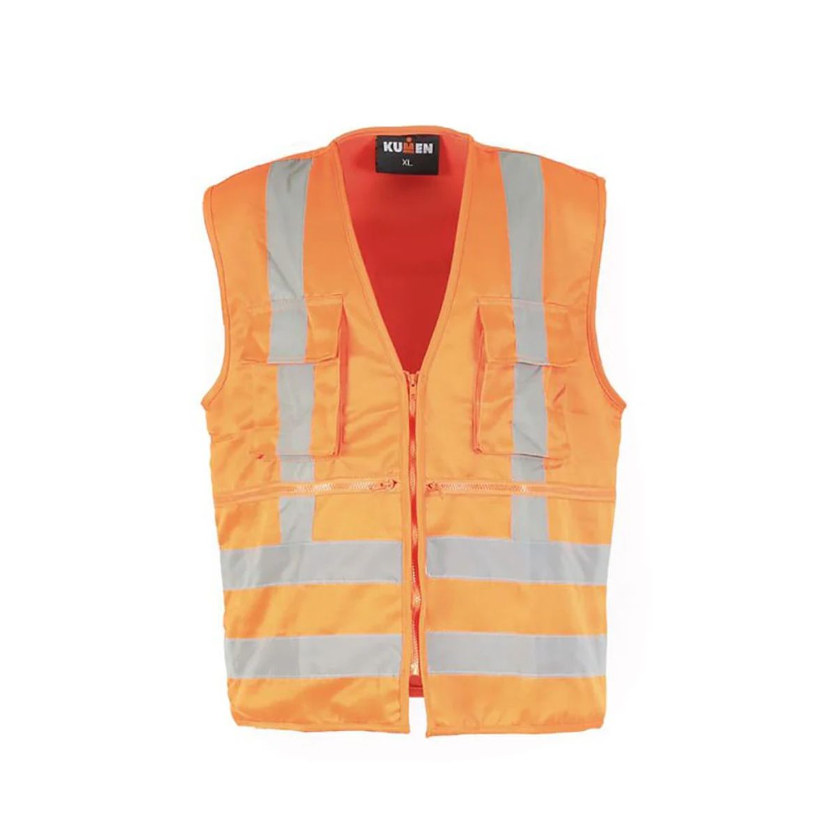KUMEN - Chaleco Kumen Geologo 360º Poplin Naranjo