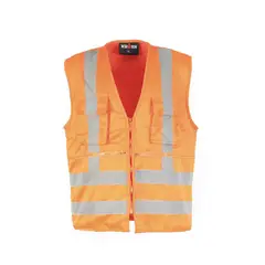 KUMEN - Chaleco Geologo 360º Poplin Naranjo