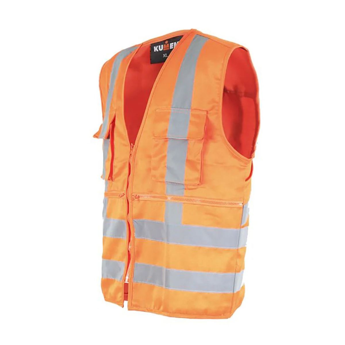 KUMEN - Chaleco Kumen Geologo 360º Poplin Naranjo