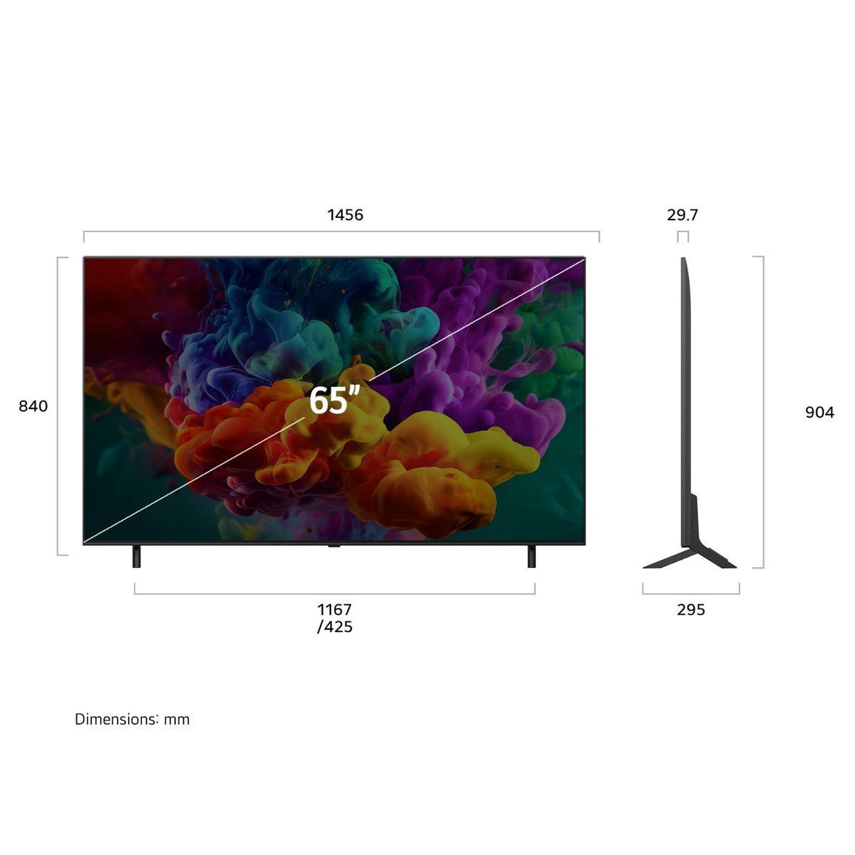 LG - 65 LG OLED AI B6 4K Smart TV 2026