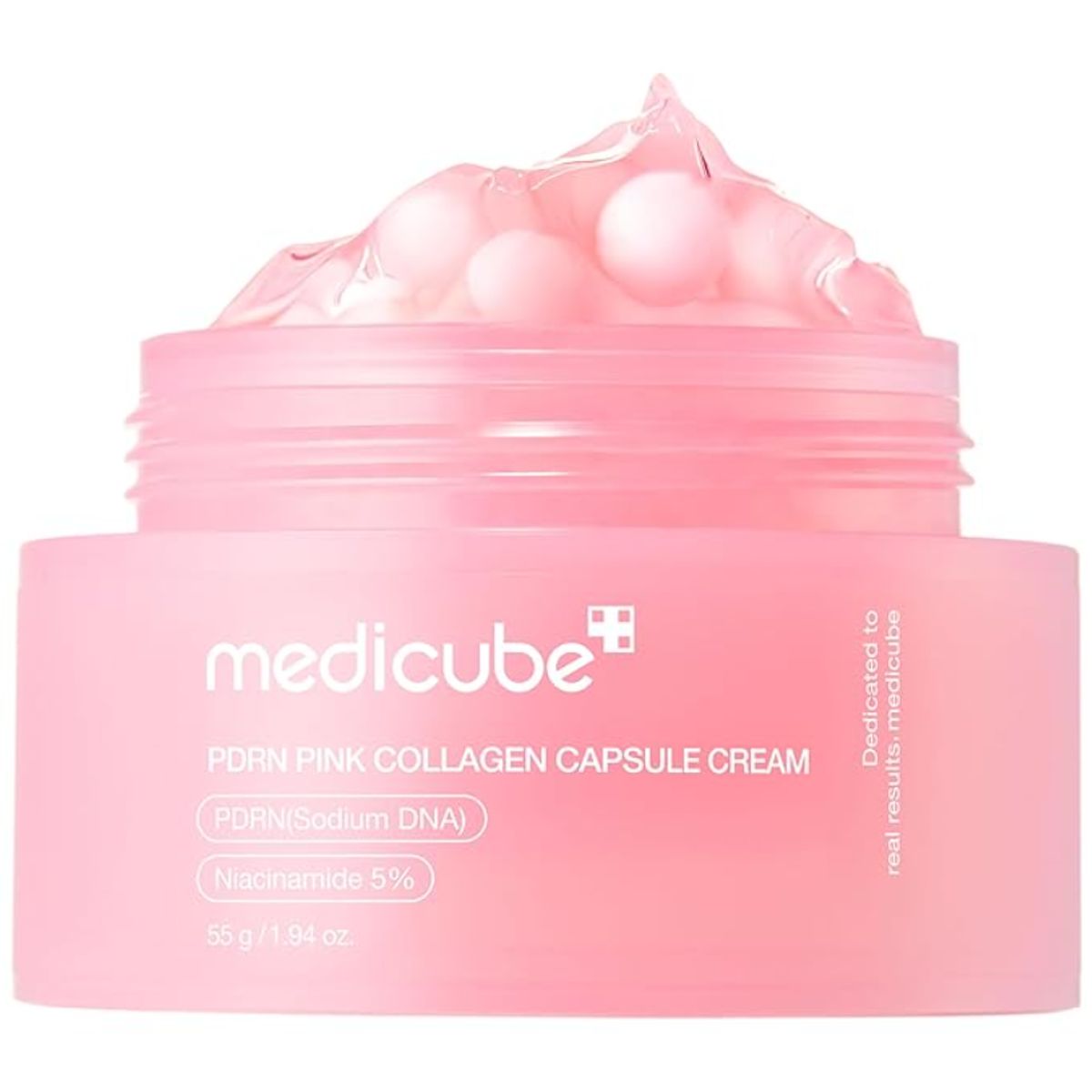 MEDICUBE - Crema en cápsulas de colágeno Pink PDRN - 55g Medicube